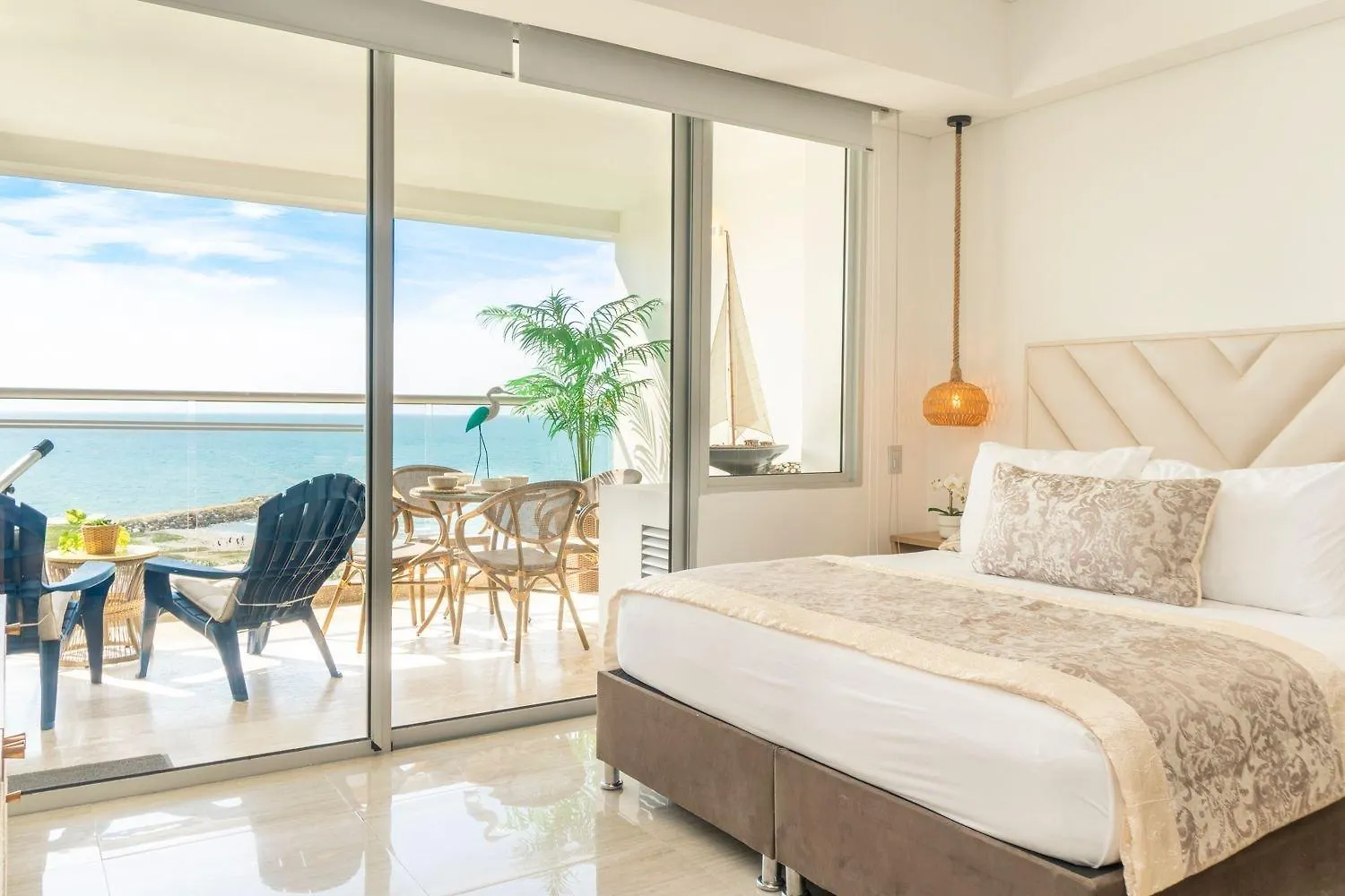 Cb715 Exclusiva Suite Hermosa Vista Mar-Atardecer Cartagena 0*,  Colombia